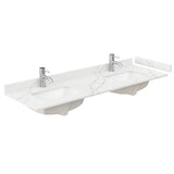 Wyndham Collection Miranda 66" Double Bath Vanity with Giotto Quartz Top