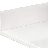 Wyndham Collection 30 in. Quartz White Bathroom Vanity Top with Sink