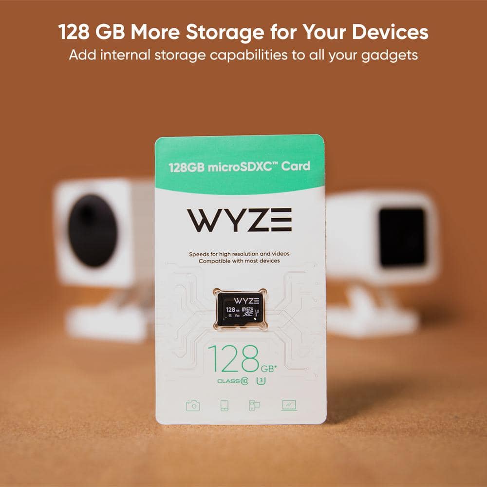 Wyze 128 GB MicroSD Card