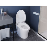 ENVO Aura Smart Toilet Bidet with Remote & Auto Flush in White