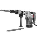 XtremepowerUS 1400-Watt Demolition Hammer Jackhammer Trigger-Lock Concrete Breaker with 2 Chisel Bit and Storage Case