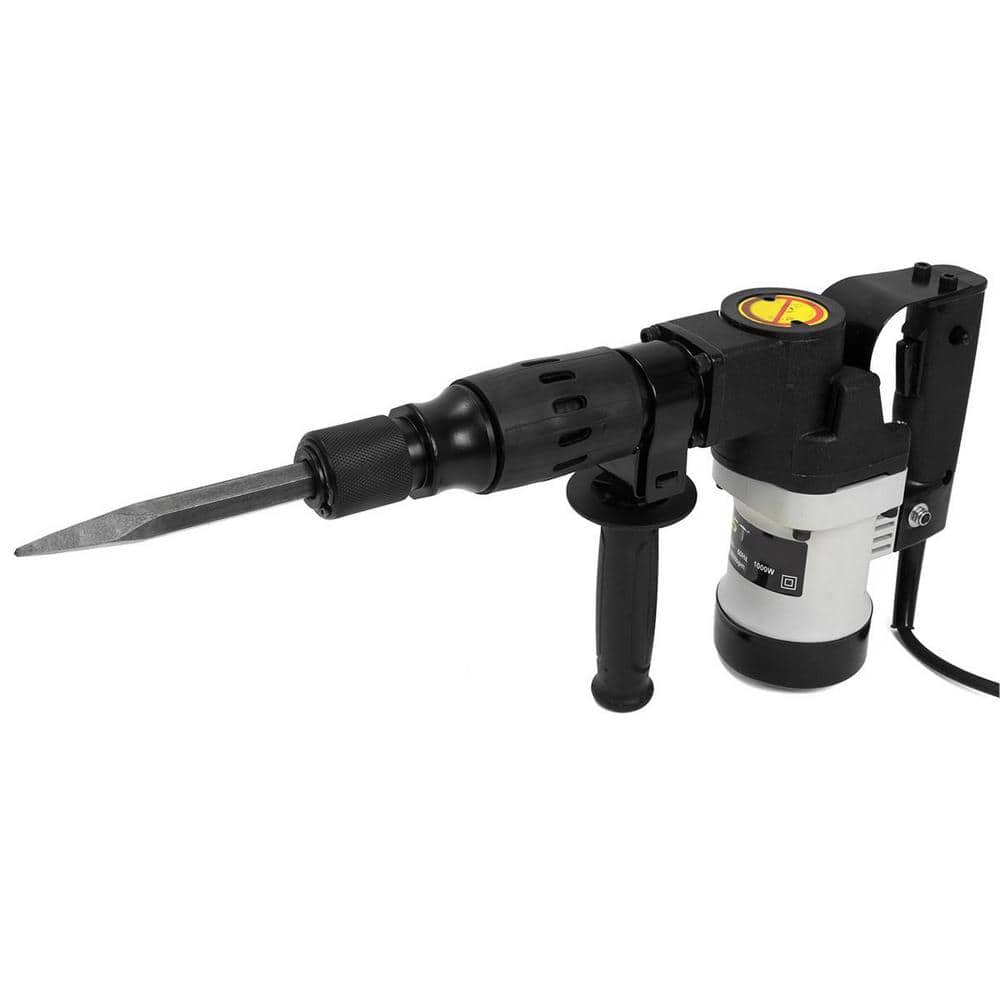 XtremepowerUS 8.2 in. Demolition Hammer 1000-Watt Jackhammer Concrete Breaker With Case