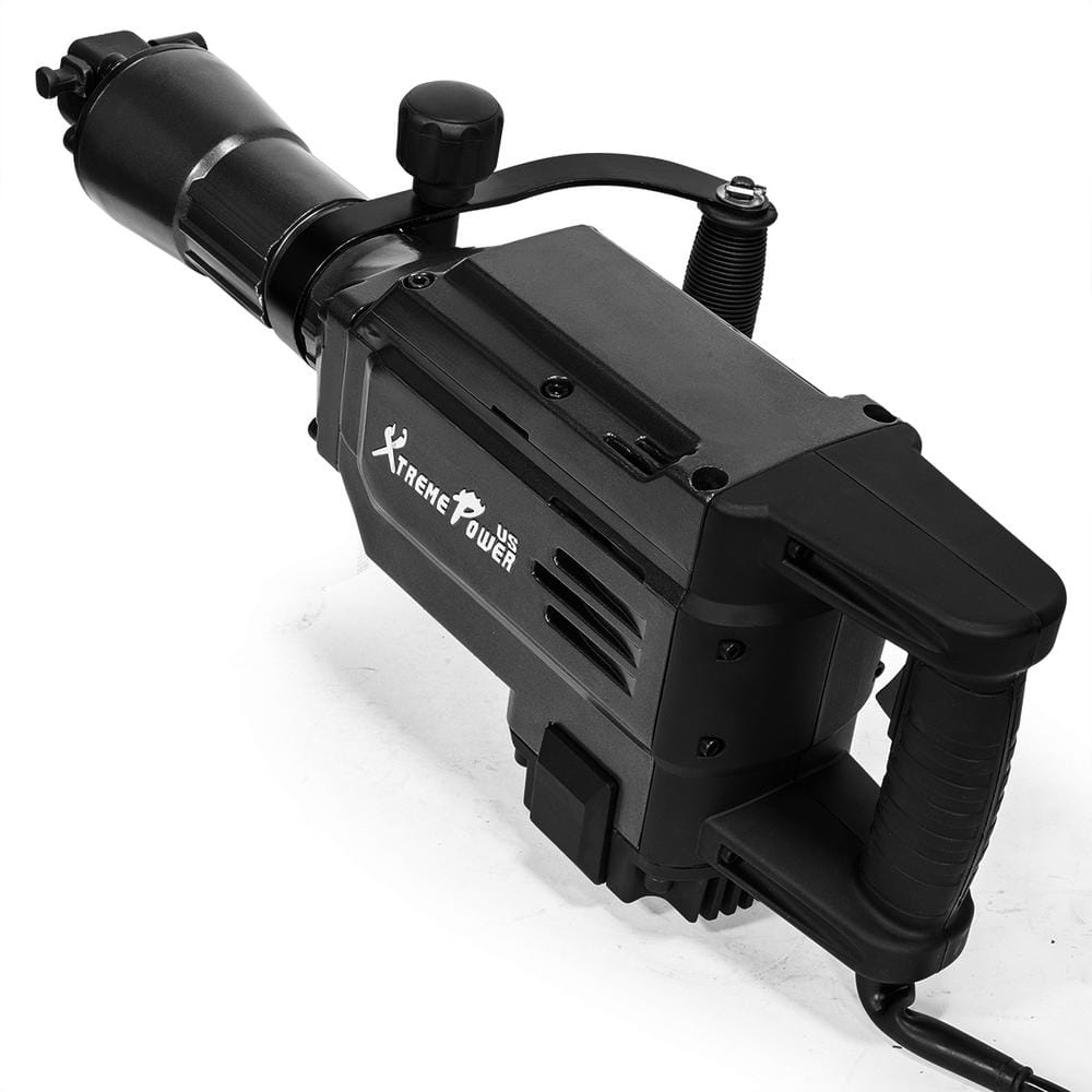 XtremepowerUS 8.1 in. W 2800-Watt Heavy-Duty Electric Jackhammer Demolition Hammer Concrete Breaker Tool Kit