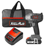 XtremepowerUS 20-Volt 1/4 in. Brushless Cordless Impact Driver Lithium-Ion Battery 2.0 Ah with Charger and Bag