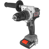 XtremepowerUS 20-Volt Maximum Li-Ion Brushless Cordless 1/2 in. Drill Driver Screwdriver with 2 Ah Battery and Bag