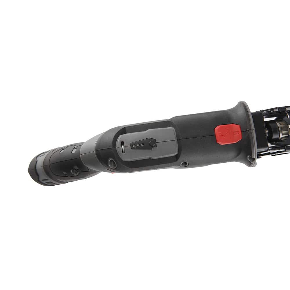 XtremepowerUS 12-Volt Variable Speed Cordless Reciprocating Saw Clamping Jaw 2.0A h Li-Ion Battery with 3 Saw Blades