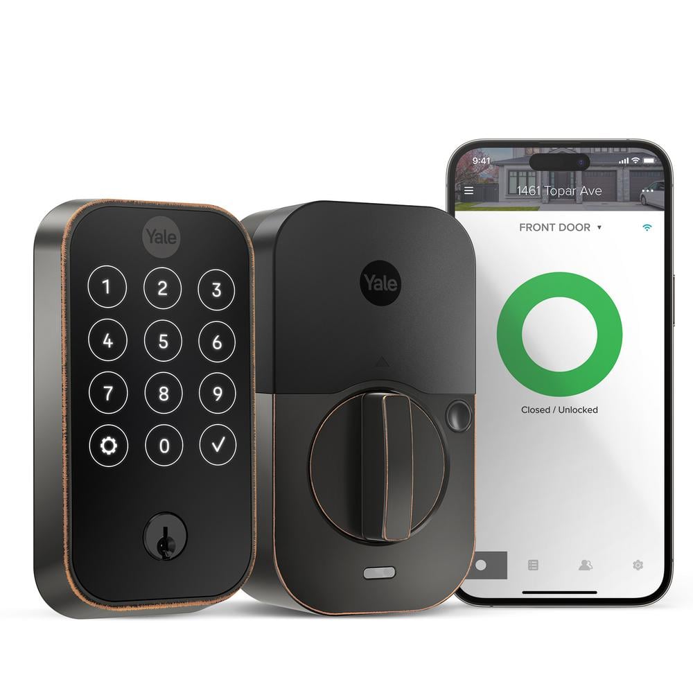 Yale Assure Lock 2; Smart Door Lock with WiFi and Touchscreen Keypad; Oil Rubbed Bronze