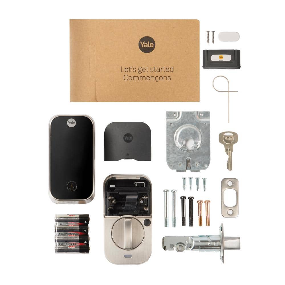 Yale Assure Lock 2; Smart Door Lock with WiFi and Touchscreen Keypad; Satin Nickel