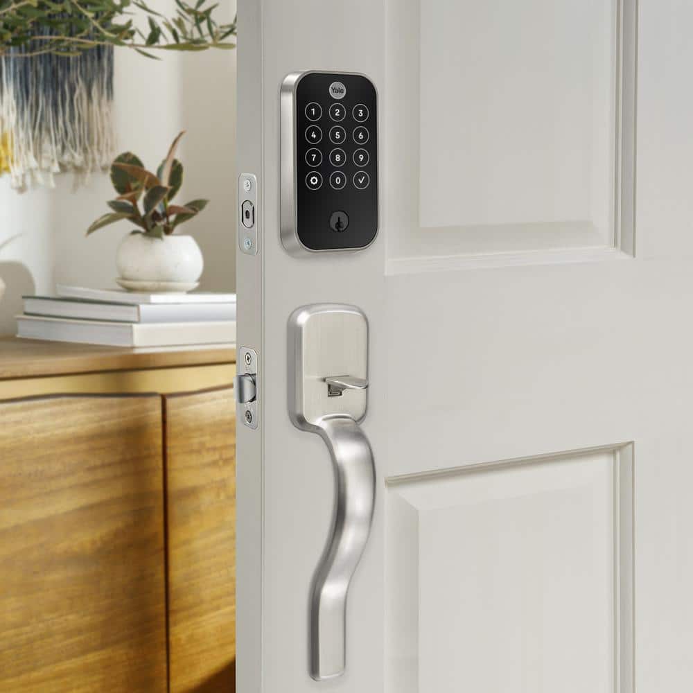 Yale Assure Lock 2; Smart Door Lock with WiFi and Touchscreen Keypad; Satin Nickel