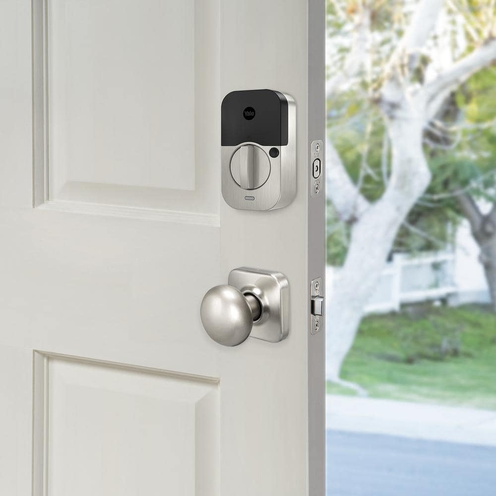 Yale Assure Lock 2; Smart Door Lock with WiFi and Touchscreen Keypad; Satin Nickel