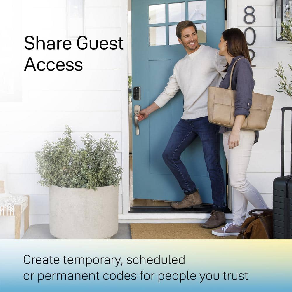 Yale Assure Lock 2; Keyless Smart Door Lock with Bluetooth and Pushbutton Keypad, Oil Rubbed Bronze