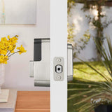 Yale Assure Lock 2; Keyless Smart Door Lock with Bluetooth and Pushbutton Keypad, Satin Nickel