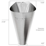 Yardbird Large Poultry Galvanized Steel Restraining Cone