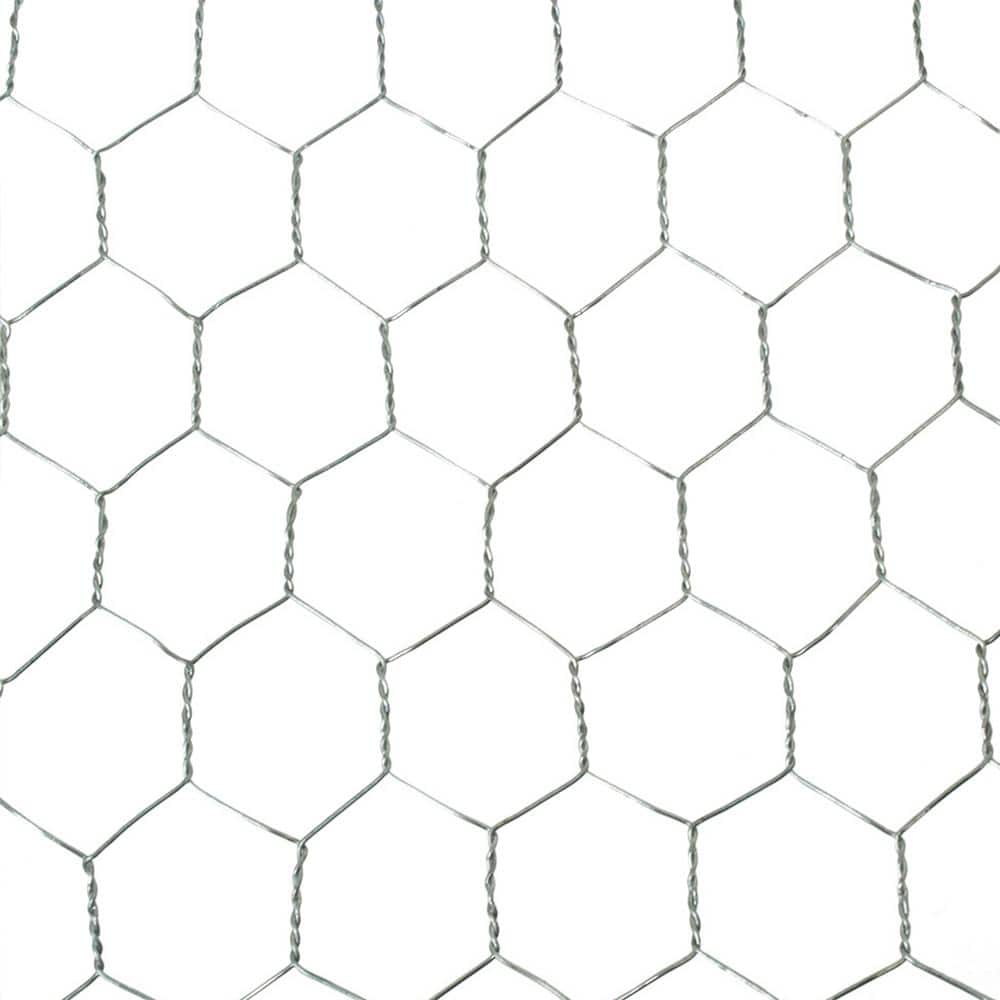 YARDGARD 2 in. Mesh x 2 ft. x 25 ft. 20-Gauge Galvanized Poultry Netting