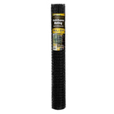 YARDGARD 3 ft. x 25 ft. Multi-Purpose Black Plastic Netting