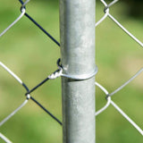 YARDGARD SpeedyTie Chain Link Fence Steel Combo Pack 1-3/8" for Top Rail (100 PCS), 1-5/8" for Line Post (100 PCS), Drill Chuck