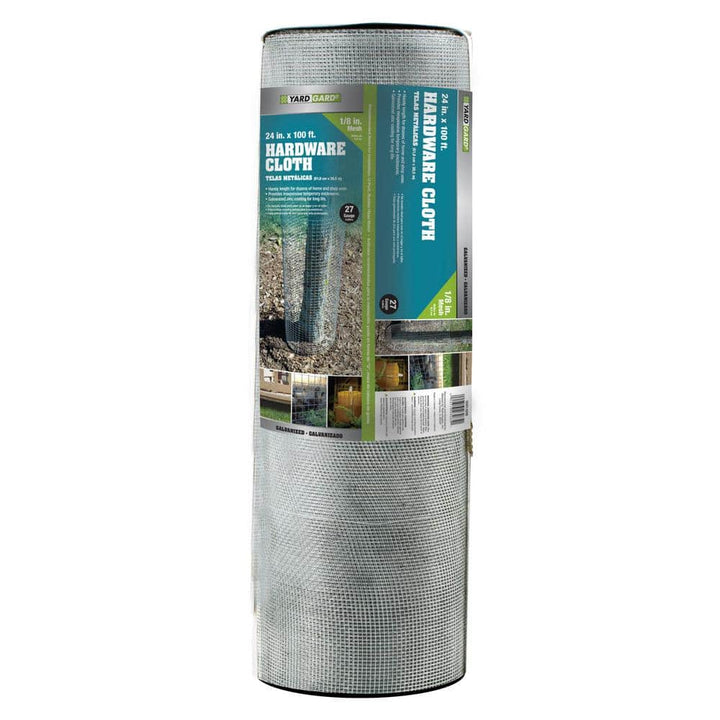 YARDGARD 1/2 in. x 2 ft. x 100 ft. Galvanized Steel Hardware Cloth Garden Fence