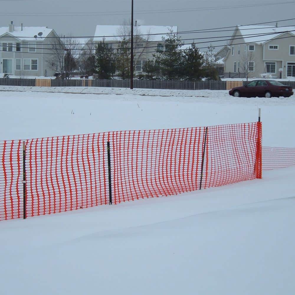 YARDGARD 4 ft. x 50 ft. Orange Plastic Snow Fence