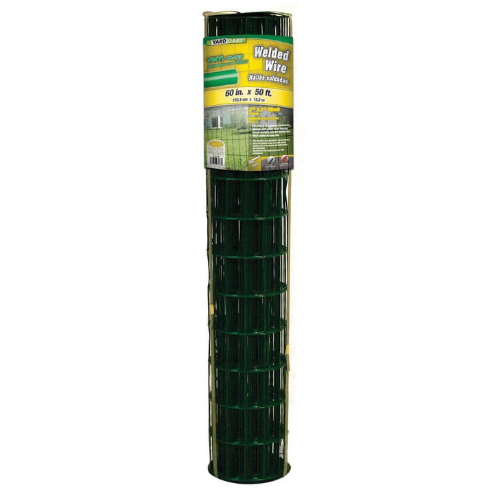 YARDGARD 5 ft. x 50 ft. 16-Gauge Galvanized Steel Vinyl Welded Wire