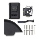 YARDLOCK Keyless Gate Lock Kit, Black