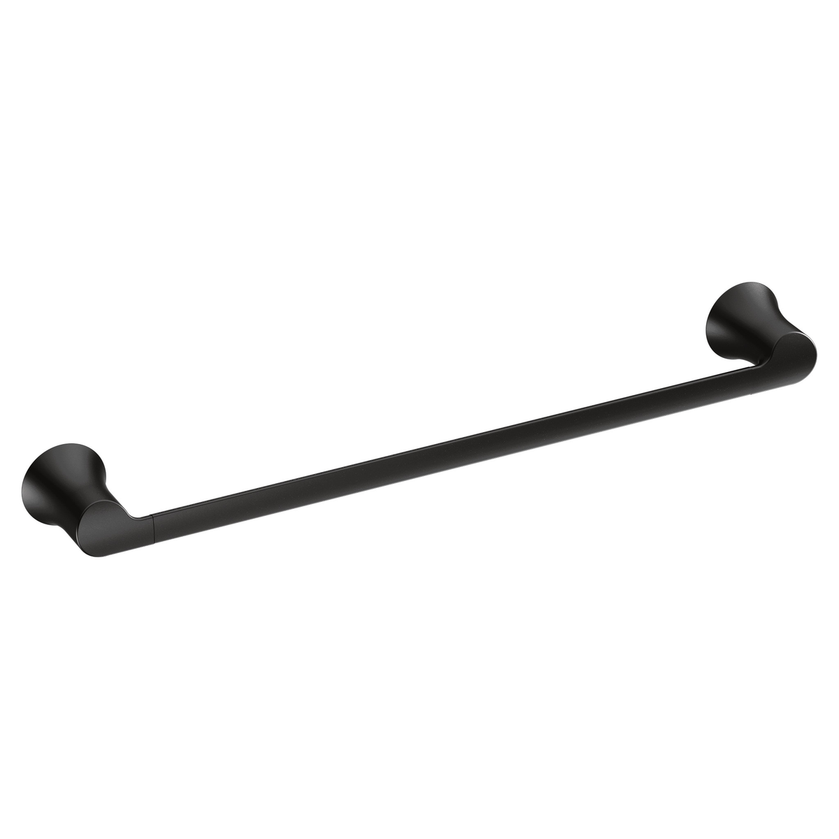 Moen Doux 18-in Brushed Nickel Wall Mount Single Towel Bar