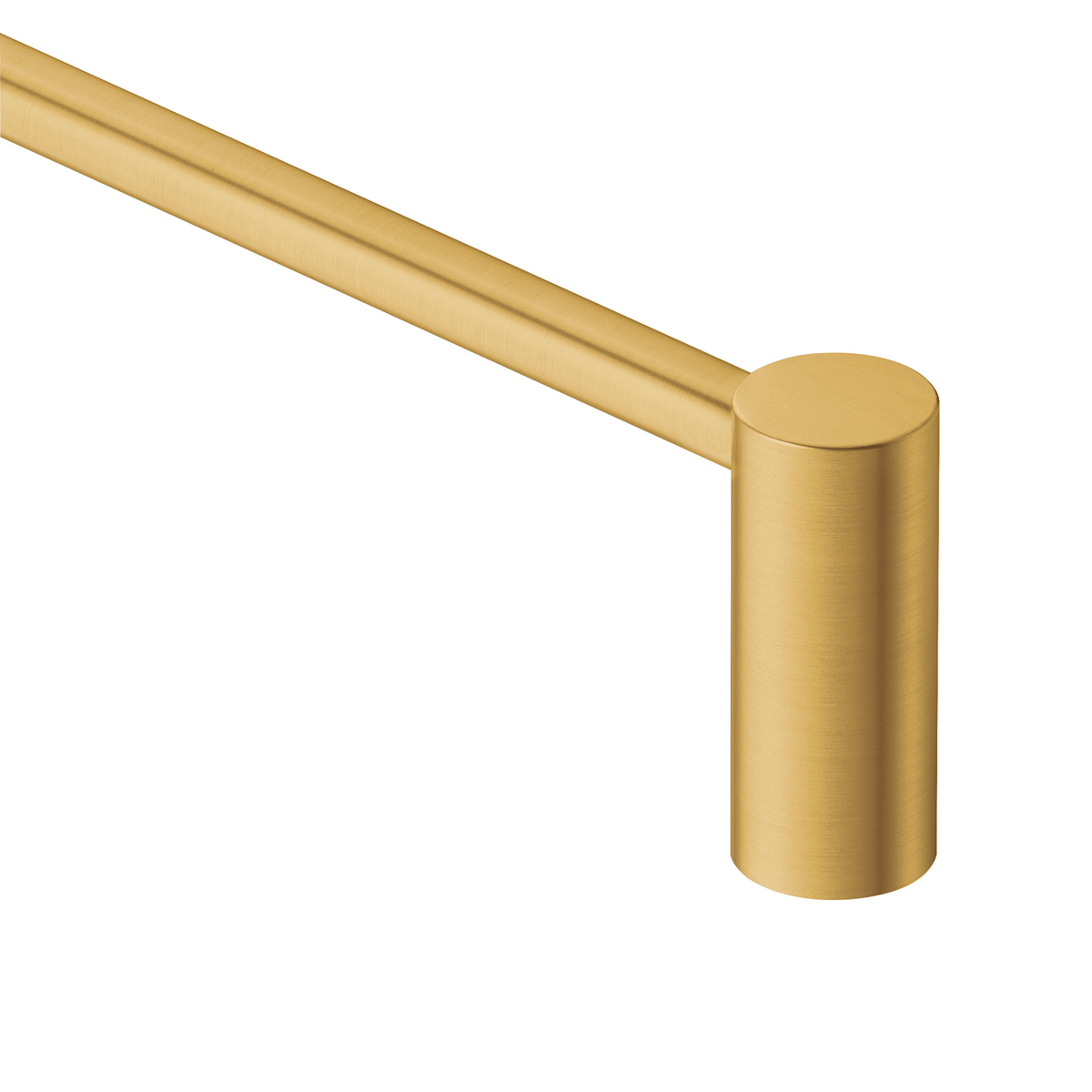 Moen Align 24-in Matte Black Wall Mount Single Towel Bar