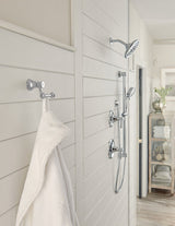 Moen Belfield Double Hook Polished Nickel Towel Hook