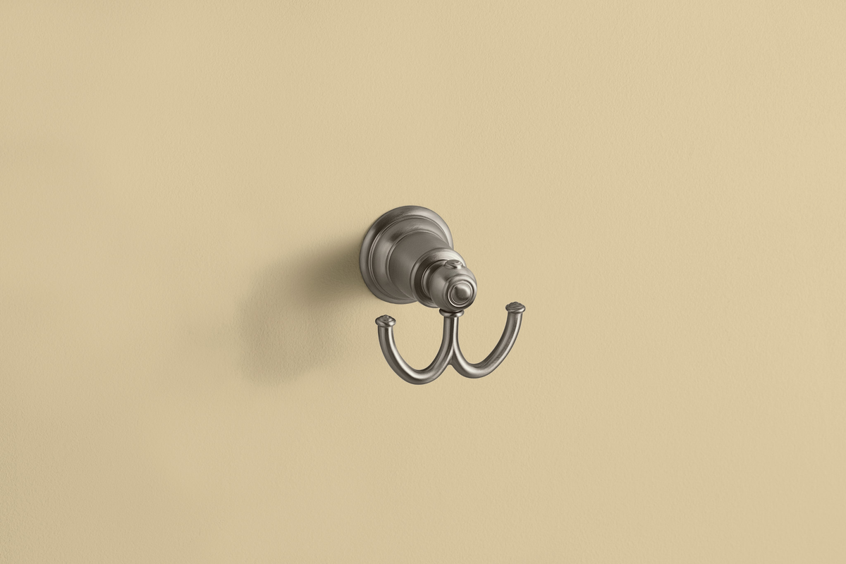 Moen Kingsley Double Robe Hook – Wrought Iron Finish
