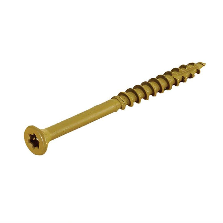 YellaWood #10 x 4 in. Star Flat Head Outdoor Deck Screw (250 Pack)