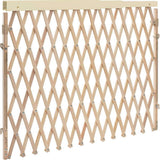 Angel Sar 24-36 in. x 29-32 in. Wood Room Divider Gate, Deck Gates for Pet Doorways