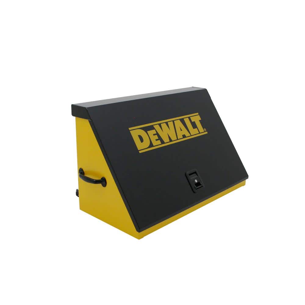 DEWALT 36 in. W x 17 in. D Portable Triangle Top Tool Chest for Sockets, Wrenches and Screwdrivers in Yellow/Black Powder Coat