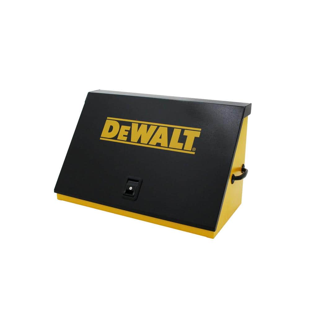 DEWALT 36 in. W x 17 in. D Portable Triangle Top Tool Chest for Sockets, Wrenches and Screwdrivers in Yellow/Black Powder Coat
