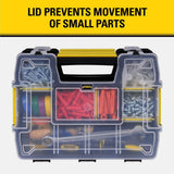 Stanley SoftMaster 12-Compartment Small Parts Light Organizer