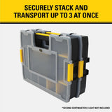 Stanley SoftMaster 12-Compartment Small Parts Light Organizer