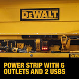 DEWALT 41 in. W x 19 in. D 6-Drawer Top Tool Chest