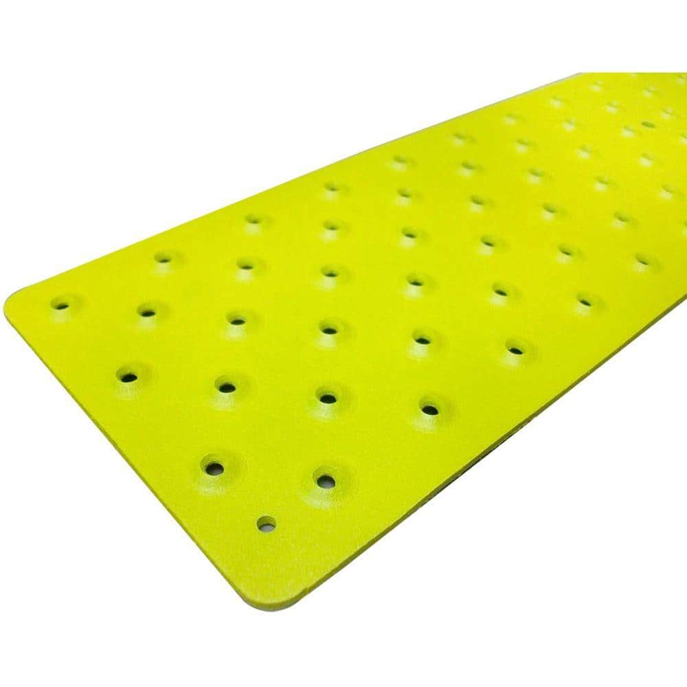 Handi Treads 3.75 in. x 30 in. Non-Slip Aluminum Tread, Yellow