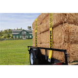 Keeper 30 ft. x 2 in. Ratchet Tie-Down with Flat Hooks, 10,000 lb Break Strength