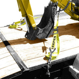Keeper 2 in. x 27 ft. Ratchet Tie-Down with Chain Ends, 10,000 lb. Break Strength