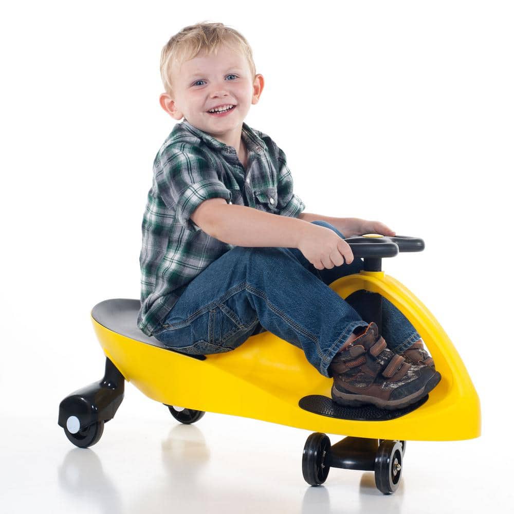 Lil Rider Yellow Wiggle Car Ride On