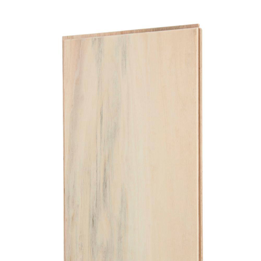 Shaw Belvoir York Hickory 9/16 in. T X 7.5 in. W Tongue and Groove Engineered Hardwood Flooring (31.09 sq.ft./case)