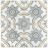 Amadora Basma Multicolor 8x8 Matte Porcelain Tile - Lux Tile