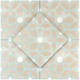Bella Louvre Green Matte Porcelain Tile - 9x9 Inches