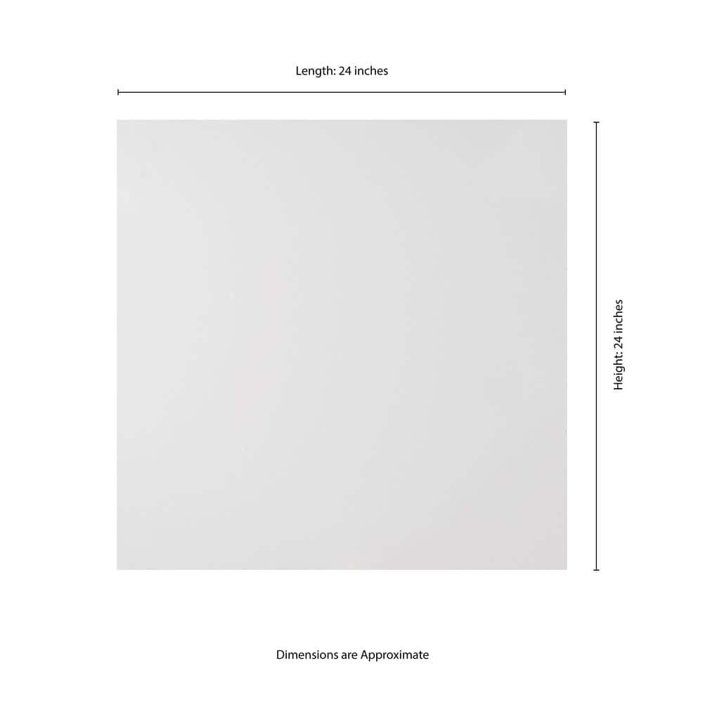 Yulong White 24 in. x 24 in. Polished Porcelain Stone Look Floor and Wall Tile (16 sq. ft./Case)