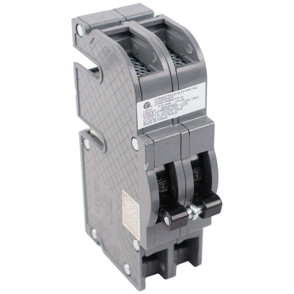 Zinsco New UBIZ Thick 100 Amp 120/240 Volts 1-1/2 in 2-Pole Zinsco QCAL100 Replacement Circuit Breaker