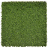 NewTechWood Grass Tile Series 2 ft. x 2 ft. Quick Deck Outdoor Faux Zoysia Grass Plastic Deck Tile in Green (4 per Case)