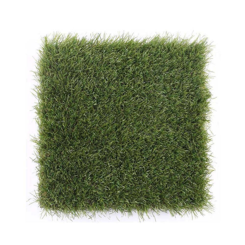 NewTechWood 1 ft. x 1 ft. Quick Deck Outdoor Faux Zoysia Grass Deck Tile (10 per case)