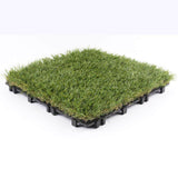 NewTechWood 1 ft. x 1 ft. Quick Deck Outdoor Faux Zoysia Grass Deck Tile (10 per case)